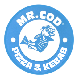 Mr Cod Pizza & Kebab logo.